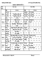 Giáo án Lớp 2 - Tuần 5 - Năm học 2014-2015 (Bản đẹp)
